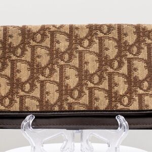 Dior Trotter Checkbook cover Wallet.  Classic beauty